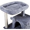 Show in main carousel: Coziwow Cat Tree & Condo with Toy, 34-inch, Grey slide 6 of 11