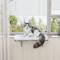 Show in main carousel: Coziwow Cat Window Perch & Windowsill Bed with Soft Cushion, White slide 1 of 11