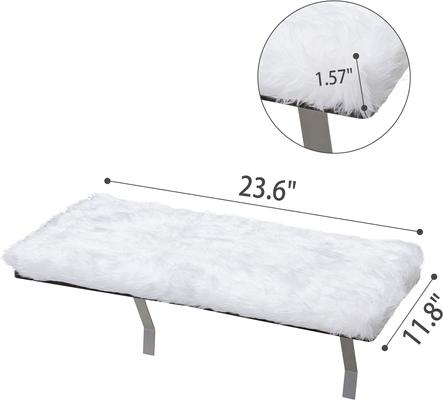 Show full view: Coziwow Cat Window Perch & Windowsill Bed with Soft Cushion, White slide 2 of 11