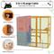 Show in main carousel: Coziwow Catio Wooden Outdoor Cat Playpen, Large, Orange slide 2 of 10