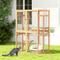Show in main carousel: Coziwow Catio Wooden Outdoor Cat Playpen, Wood slide 1 of 9