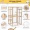 Show in main carousel: Coziwow Catio Wooden Outdoor Cat Playpen, Wood slide 5 of 9