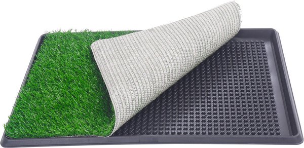 Show full view: Coziwow Dog Grass Pad Pee Turf Potty Training, 30 x 20-in slide 8 of 9