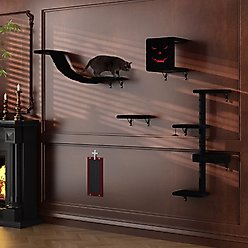 Coziwow Gothic Luxury Wall-Mounted Climbing Shelves & Cat Tree