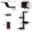 Show in main carousel: Coziwow Gothic Luxury Wall-Mounted Climbing Shelves & Cat Tree slide 6 of 7