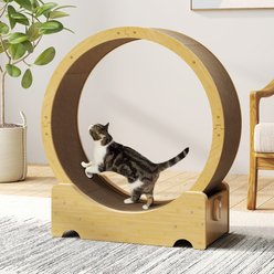 Coziwow Cardboard Treadmill Exercise Wheel Cat Toy, 30-in