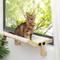 Show in main carousel: Coziwow Indoor Hammock for Window Cat Perch, White slide 1 of 11