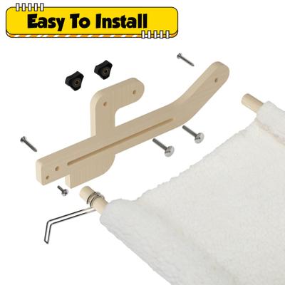 Show full view: Coziwow Indoor Hammock for Window Cat Perch, White slide 7 of 11