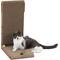 Show in main carousel: Coziwow L-Shaped Cat Scratcher Toy, Walnut slide 1 of 11