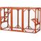 Show in main carousel: Coziwow Outdoor Wooden Cat Cage Playpen, Orange slide 5 of 12