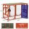 Show in main carousel: Coziwow Outdoor Wooden Cat Cage Playpen, Orange slide 6 of 12