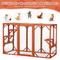 Show in main carousel: Coziwow Outdoor Wooden Cat Cage Playpen, Orange slide 10 of 12