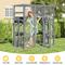 Show in main carousel: Coziwow Patio Outdoor Cat Playpen, Grey, Large slide 5 of 9