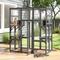 Show in main carousel: Coziwow Patio Outdoor Cat Playpen, Grey, Large slide 6 of 9