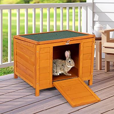 Discontinued - COZIWOW Portable Outdoor Rabbit Hutch Small Pet Habitat ...
