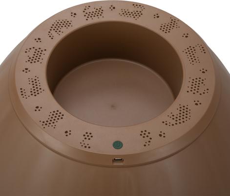 Show full view: Coziwow Smart Odor Removal System & Trap Mat Cat Litter Box, Brown slide 6 of 10