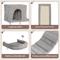 Show in main carousel: Coziwow Wall Mounted Cat Shelves, Grey, Large slide 10 of 11