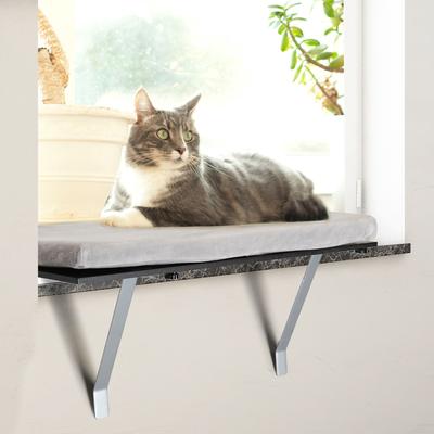 Show full view: Coziwow Wall-mounted Cat Window Perch, Grey slide 9 of 12