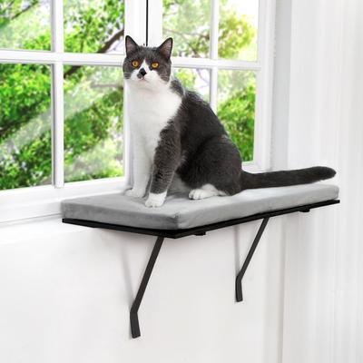 Show full view: Coziwow Wall-mounted Cat Window Perch, Grey slide 6 of 12