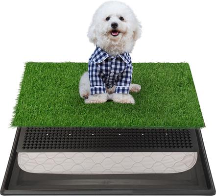 Show full view: Coziwow Washable Puppy Pee Turf Grass Pad, 30 x 20-in slide 8 of 11
