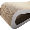 Show in main carousel: Coziwow Wave Cat Scratcher Lounge Toy with Catnip, White slide 7 of 12