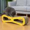Show in main carousel: Coziwow Wave Cat Scratcher Lounge Toy with Catnip, Yellow slide 6 of 12
