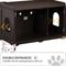 Show in main carousel: Coziwow Wooden Enclosure Washroom Cat Litter Box, Brown slide 9 of 11