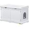 Show in main carousel: Coziwow Wooden Enclosure Washroom Cat Litter Box, White slide 4 of 11