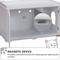 Show in main carousel: Coziwow Wooden Enclosure Washroom Cat Litter Box, White slide 8 of 11