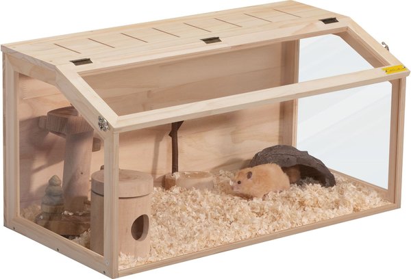 Wooden Hamster Habitat Hamster Cage Large Hamster Cage Hamster