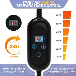 Coziwow Wooden Outdoor Heated Cat House, Grey slide 2 of 9