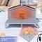 Show in main carousel: Coziwow Wooden Outdoor Heated Cat House, Grey slide 6 of 11