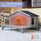Show in main carousel: Coziwow Wooden Outdoor Heated Cat House, Grey slide 3 of 11