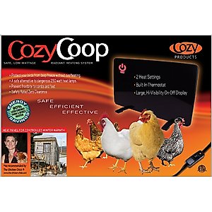 Cozy Products Flat Panel Chicken Coop Heater