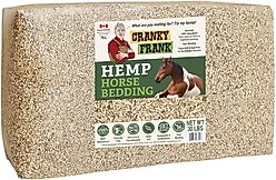 Cranky Frank Hemp Horse Stall Premium Hemp Bedding, 5-cu ft