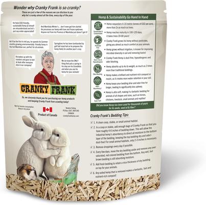 Show full view: Cranky Frank Hemp Small Animal Hemp Bedding, 3-lb slide 2 of 8