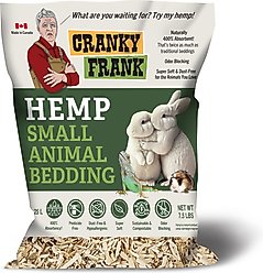 Cranky Frank Hemp Small Animal Hemp Bedding, 7.5-lb