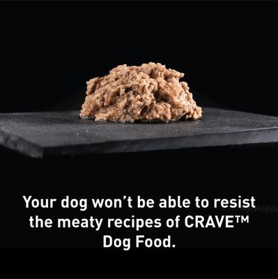 Show full view: Crave Chicken Pate Grain-Free Canned Wet Dog Food, 12.5-oz, case of 12 slide 4 of 11