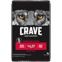 Crave High Protein Beef Adult Grain-Free Dry Dog Food, 22-lb bag