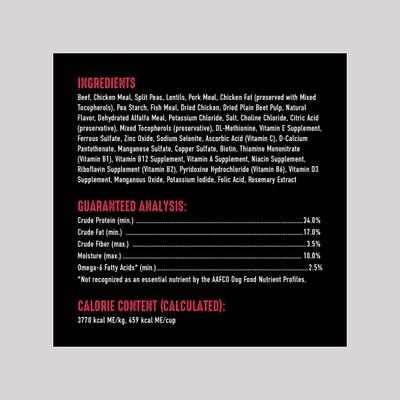 Show full view: Crave High Protein Beef Adult Grain-Free Dry Dog Food, 22-lb bag slide 8 of 11