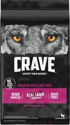 Crave High Protein Lamb Adult Grain-Free Dry Dog Food, 22-lb bag