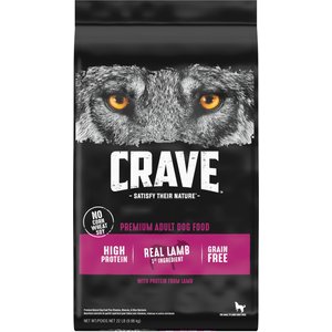 Crave High Protein Lamb Adult Grain-Free Dry Dog Food, 22-lb bag