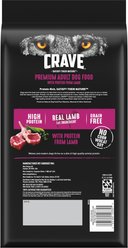 Crave High Protein Lamb Adult Grain-Free Dry Dog Food, 4-lb bag slide 2 of 9