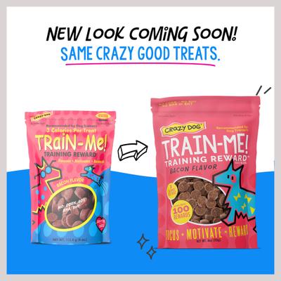 Show full view: Crazy Dog Train-Me! Bacon Flavor Dog Treats, 2-lb bundle slide 4 of 11