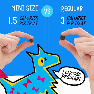 Show full view: Crazy Dog Train-Me! Bacon Flavor Dog Treats, 1-lb bag slide 7 of 10