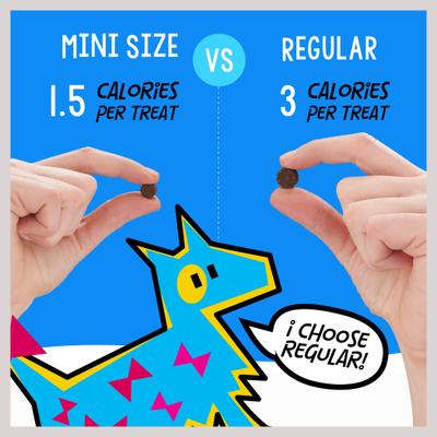 Show full view: Crazy Dog Train-Me! Chicken Flavor Dog Treats, 1-lb bag slide 7 of 11