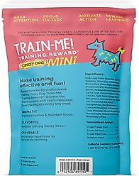 Crazy Dog Train-Me! Minis Bacon Flavor Dog Treats, 10-oz bag slide 2 of 8