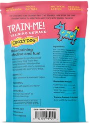 Crazy Dog Train-Me! Minis Bacon Flavor Dog Treats, 4-oz bag slide 2 of 8