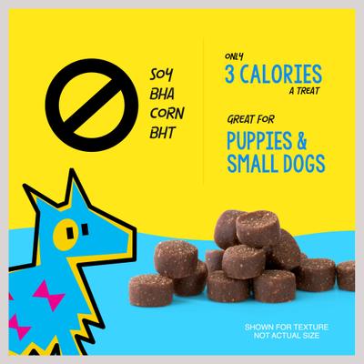 Show full view: Crazy Dog Train-Me! Minis Bacon Flavor Dog Treats, 4-oz bag slide 8 of 11