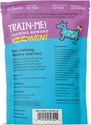 Crazy Dog Train-Me! Minis Beef Flavor Dog Treats, 4-oz bag slide 2 of 8